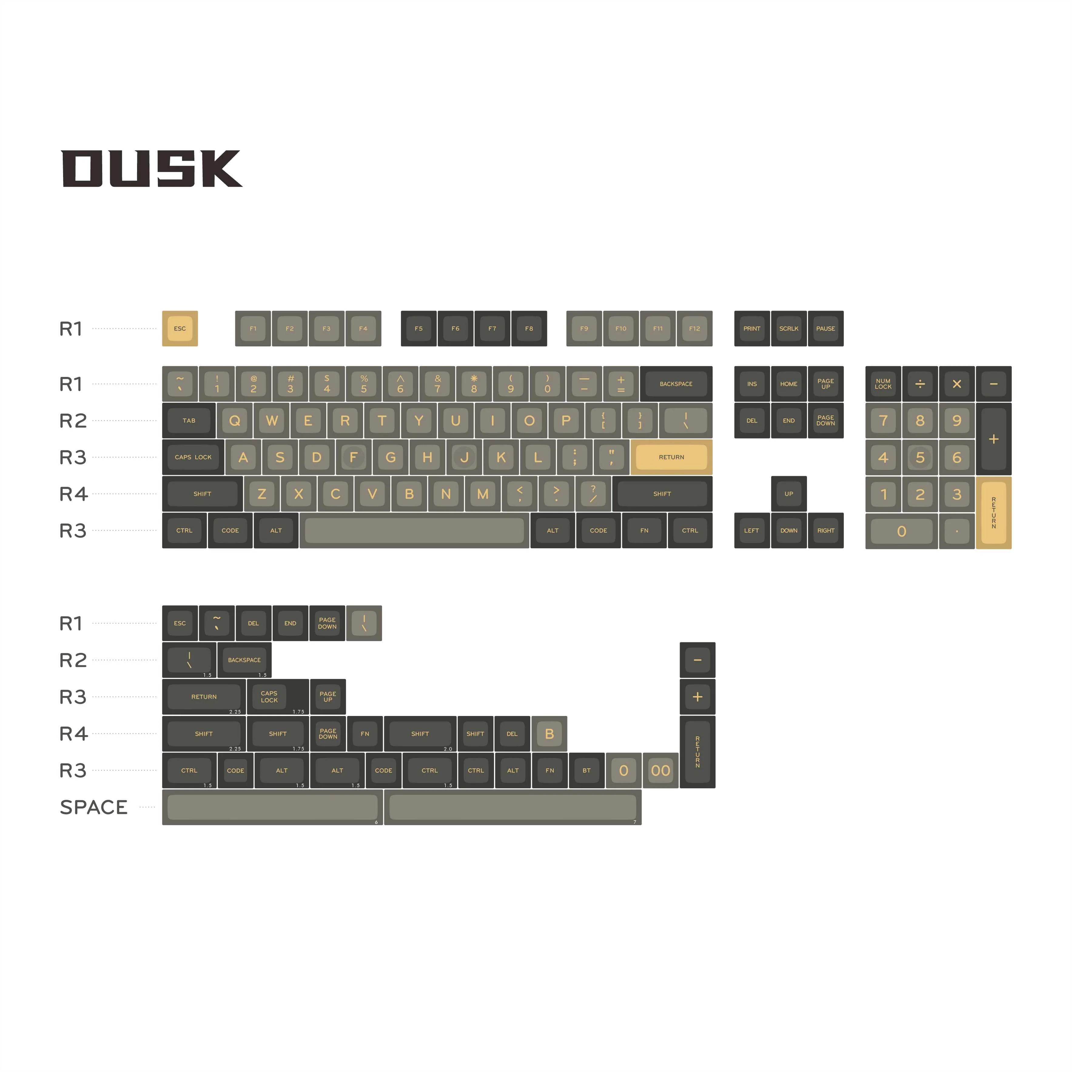 MelGeek MG Ember Keycap Set - Image 12