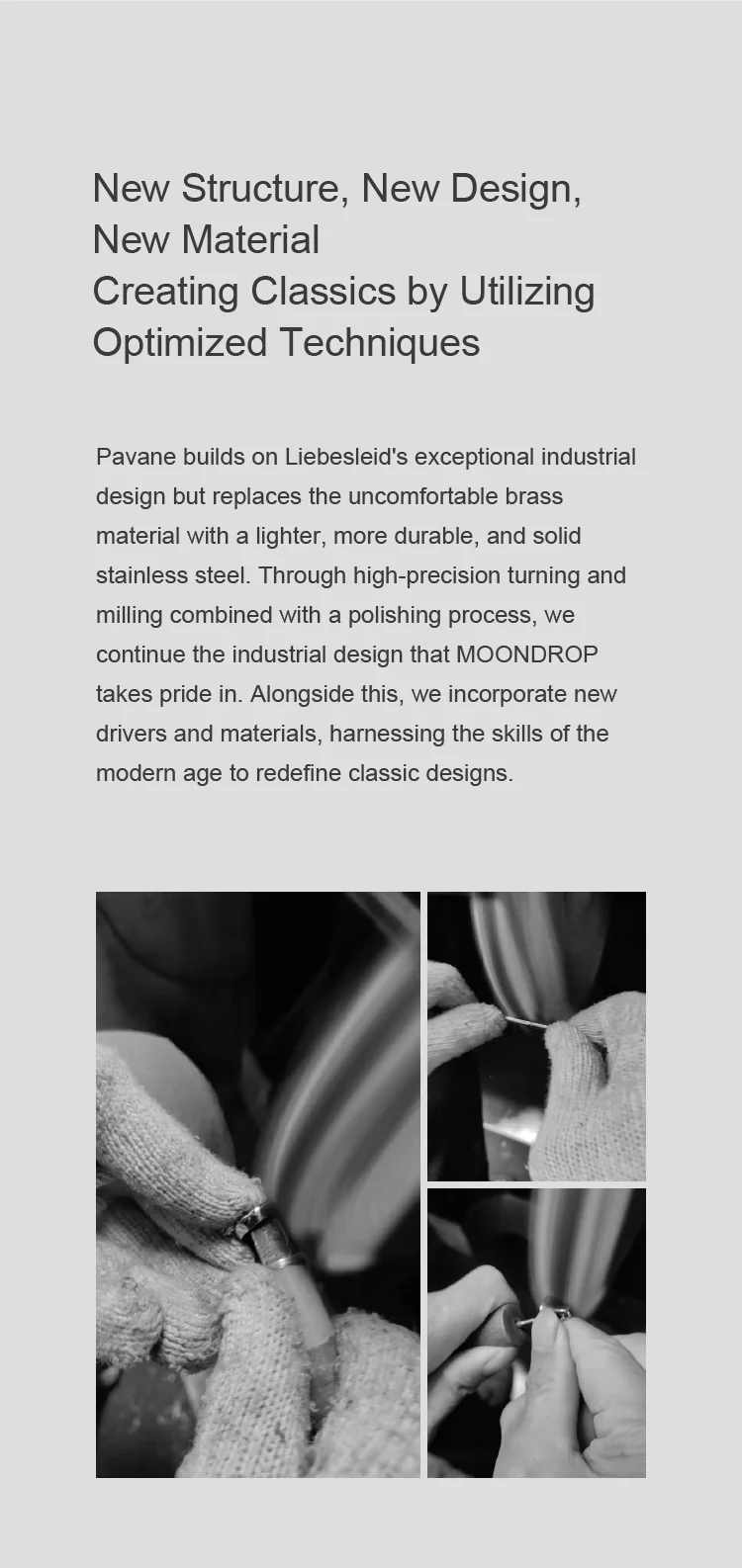 Moondrop Pavane Flat-headed Earbud - Image 7