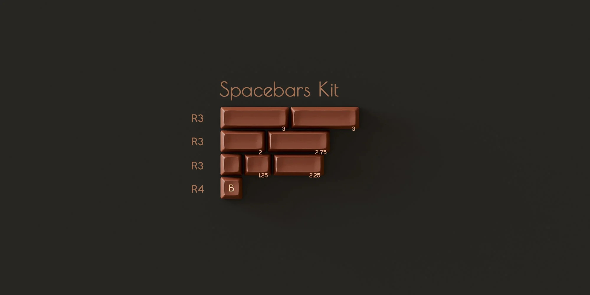 SA Espresso Keycap Set - Image 15