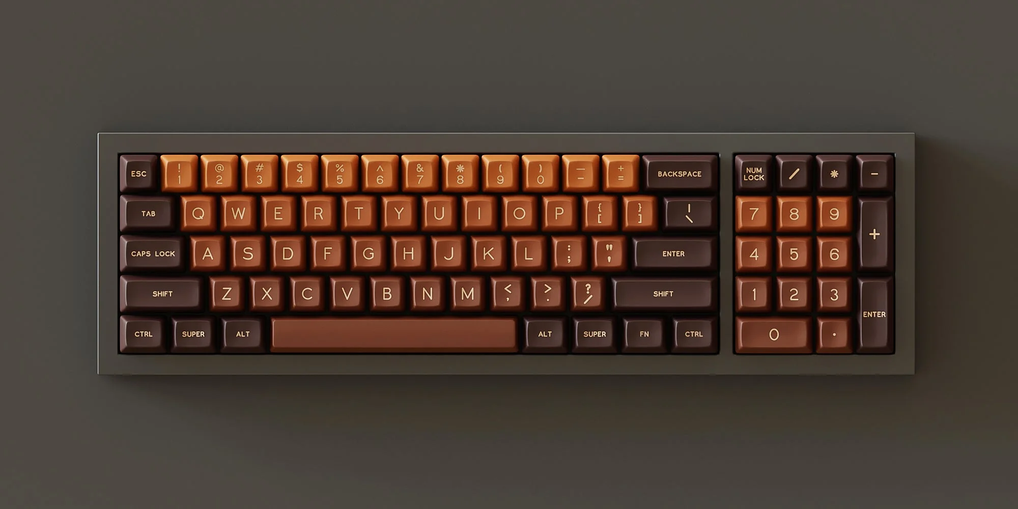 SA Espresso Keycap Set - Image 3