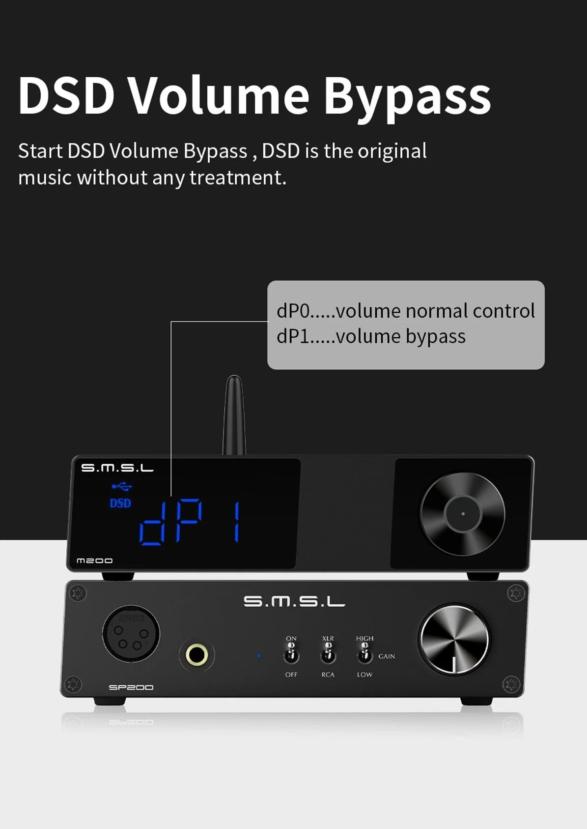 SMSL M200 DAC (Digital-to-Analog Converter) - Image 7