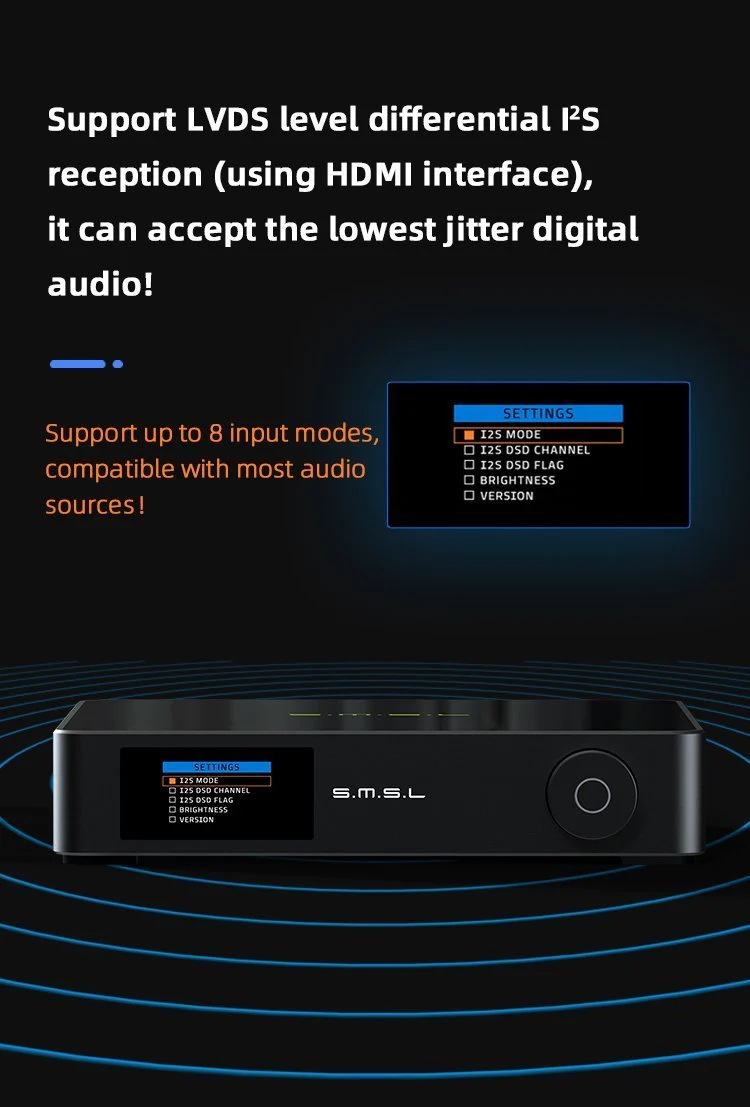 SMSL M400 MQA DAC (Digital-to-Analog Converter) - Image 10
