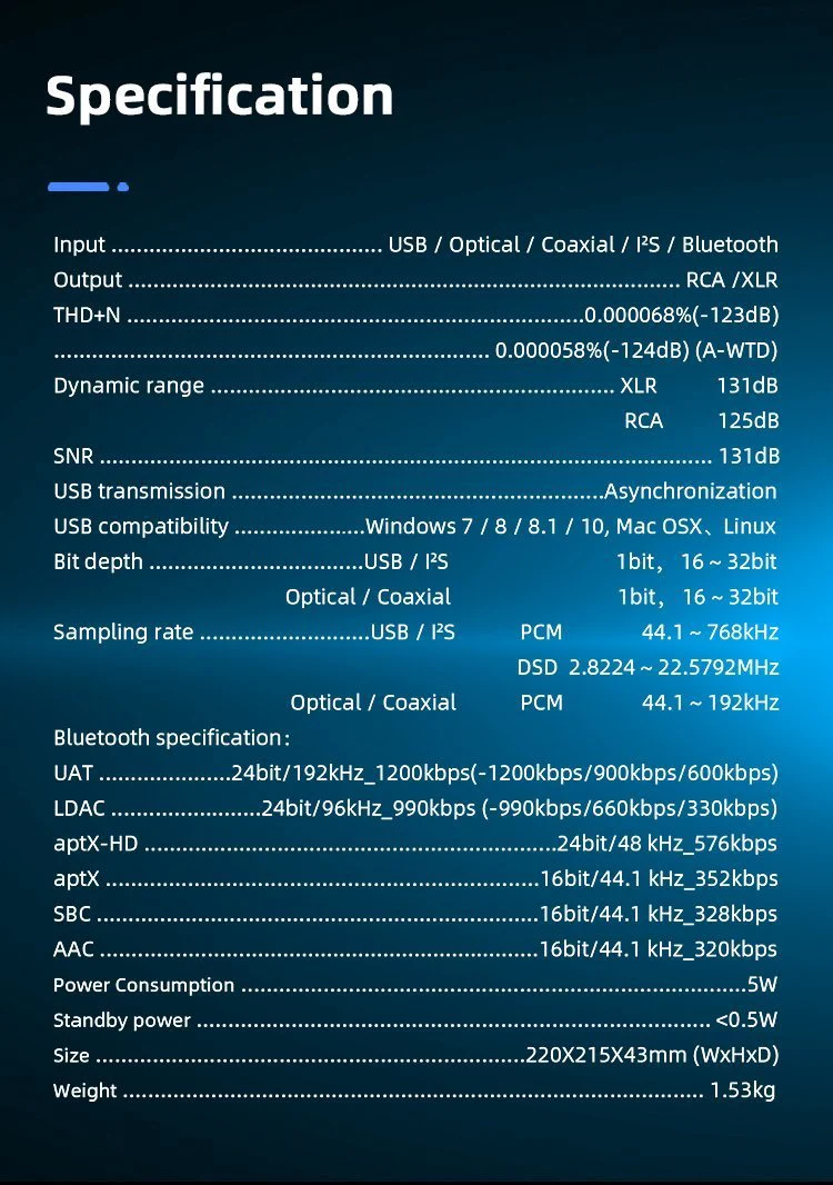 SMSL M400 MQA DAC (Digital-to-Analog Converter) - Image 17