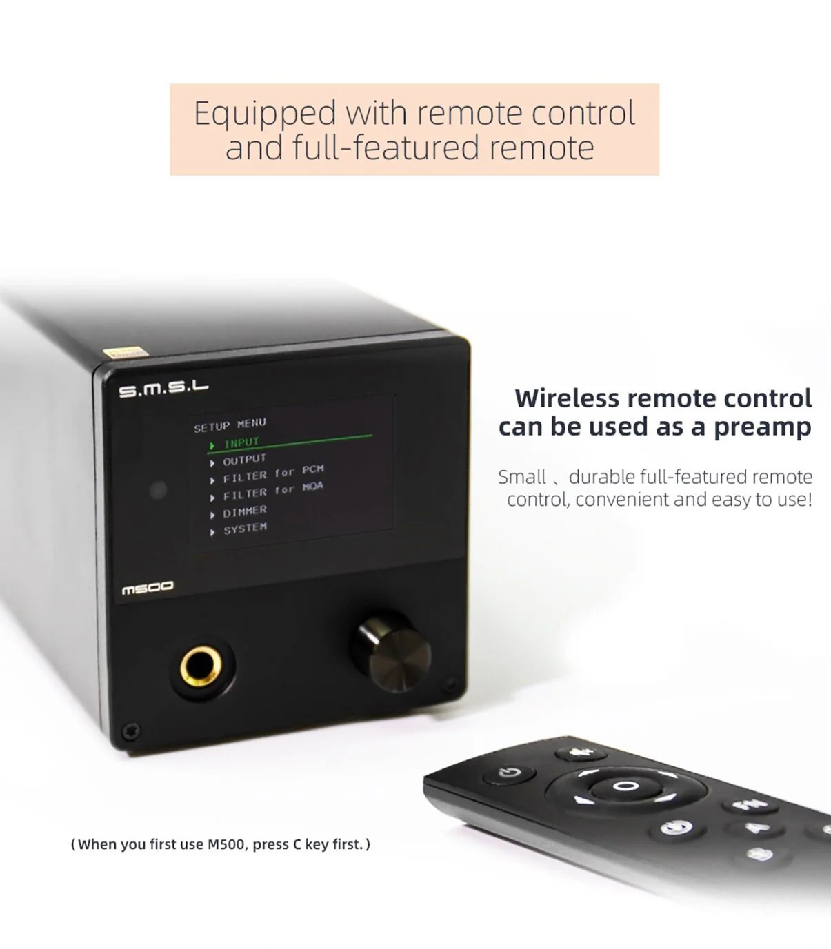 SMSL M500 V2 MQA Amp/DAC - Image 12