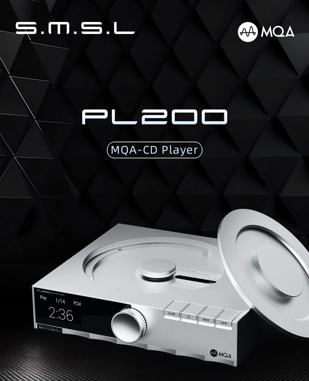 SMSL PL200 MQA-CD Player DAC - Image 3