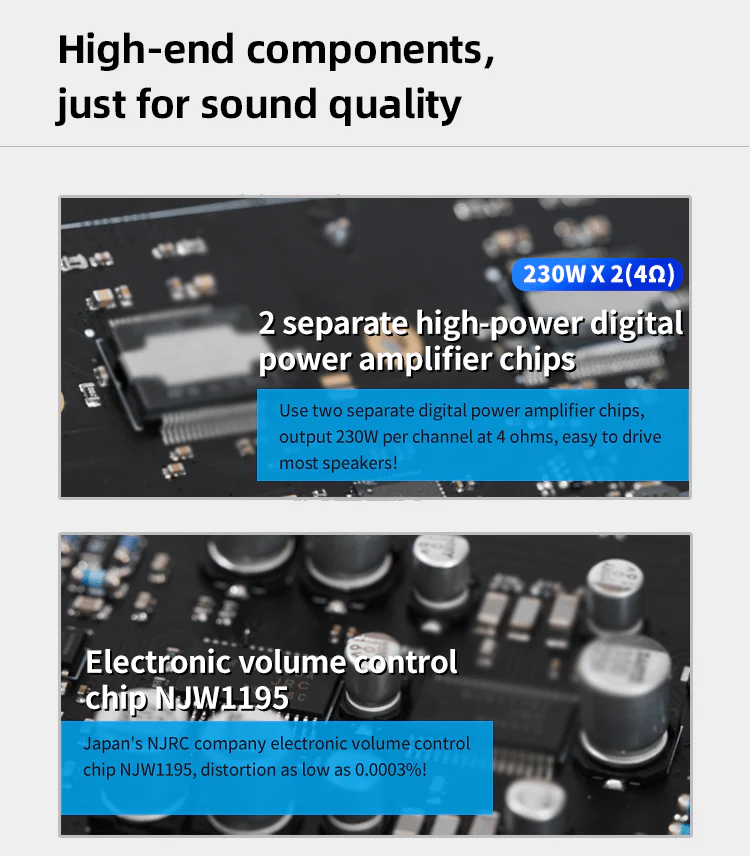 SMSL SA400 High Resolution Power Amplifier - Image 10