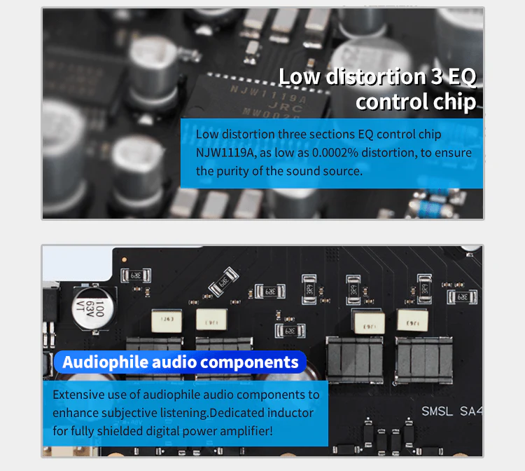 SMSL SA400 High Resolution Power Amplifier - Image 11