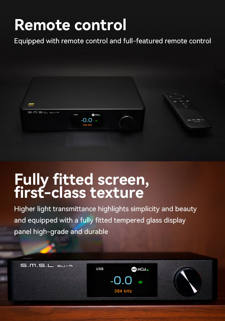 SMSL SU-9 Ultra MQA High-Performance DAC - Image 14