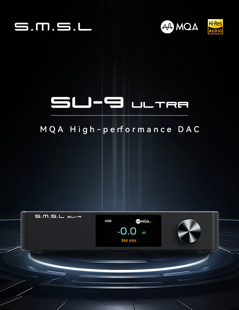 SMSL SU-9 Ultra MQA High-Performance DAC - Image 2