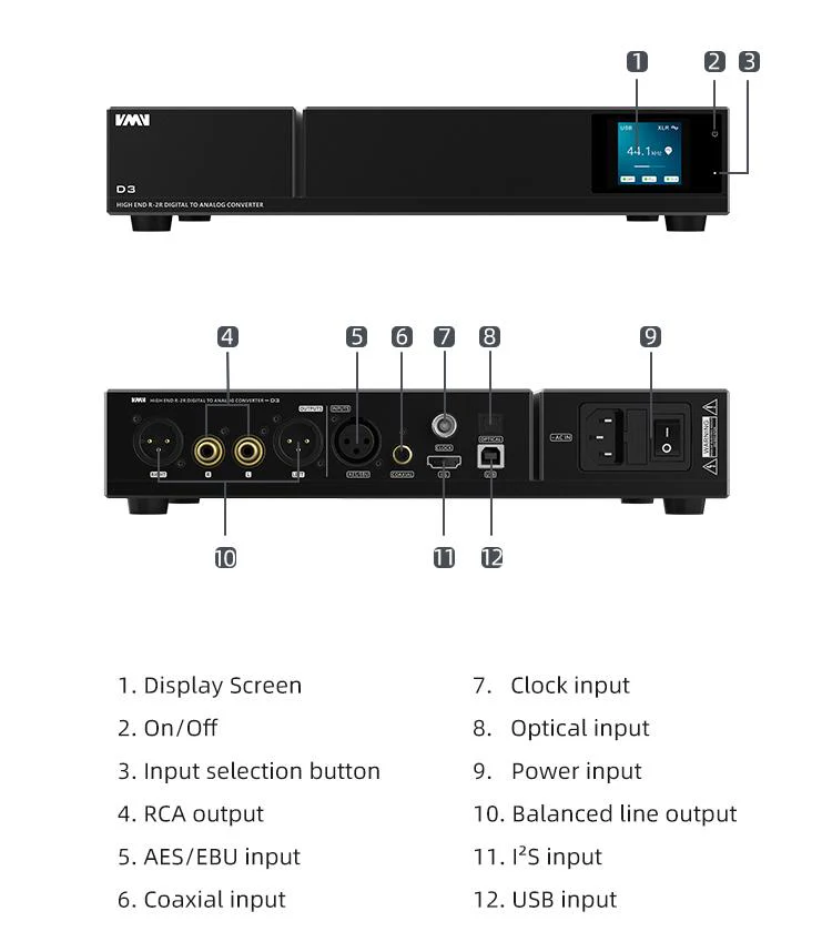 SMSL VMV D3 Advanced R-2R DAC (Digital-to-Analog Converter) - Image 14