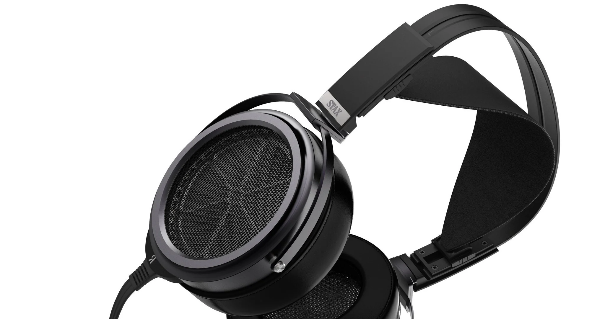 STAX SR-009BK 80th Anniversary Limited Edition Electrostatic Earspeaker Headphone - Image 4