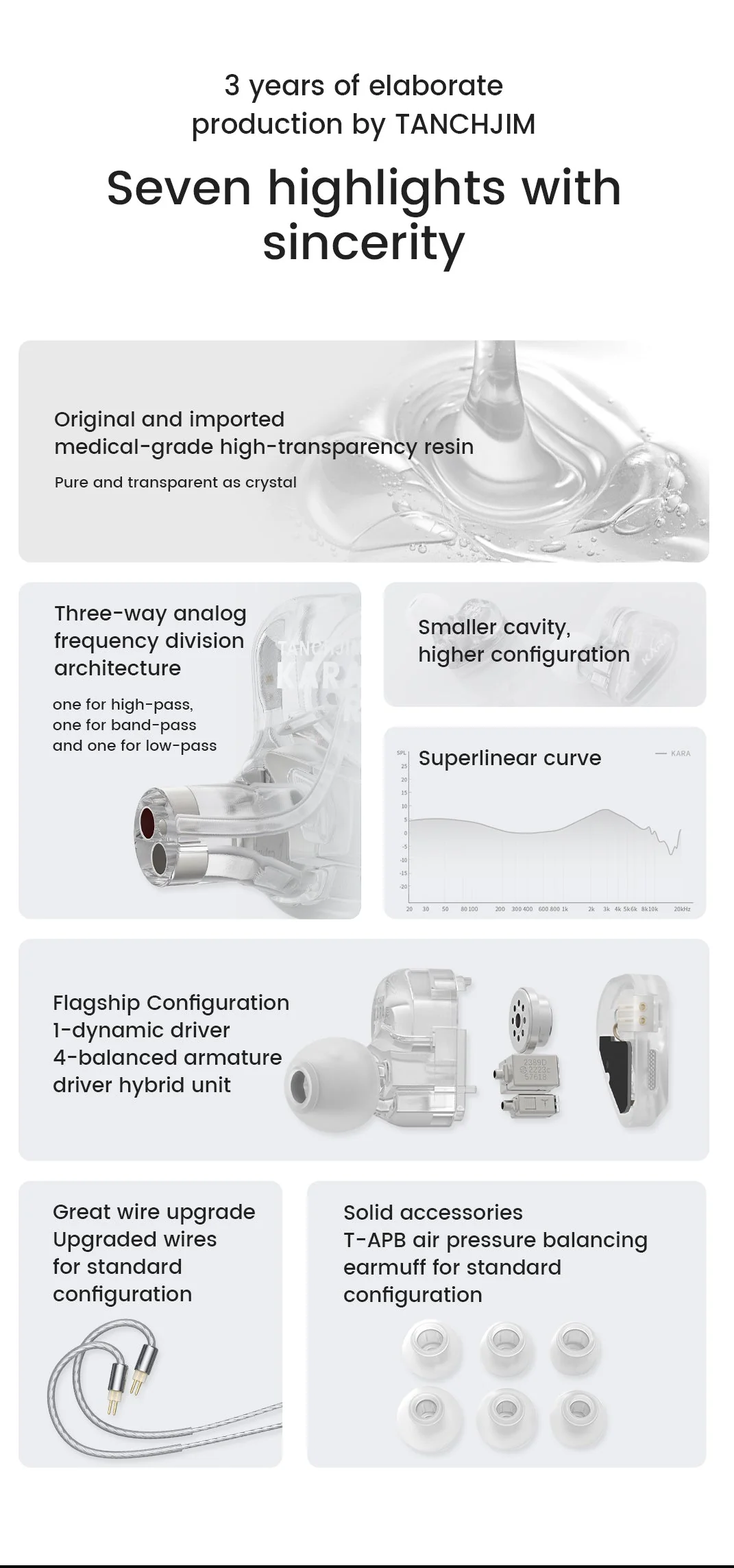 Tanchjim Kara Hybrid IEM - Image 11