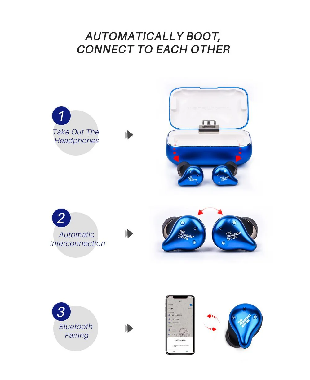 TFZ X1 Bluetooth Wireless Waterproof In-Ear Monitor (IEM) Earphone - Image 12