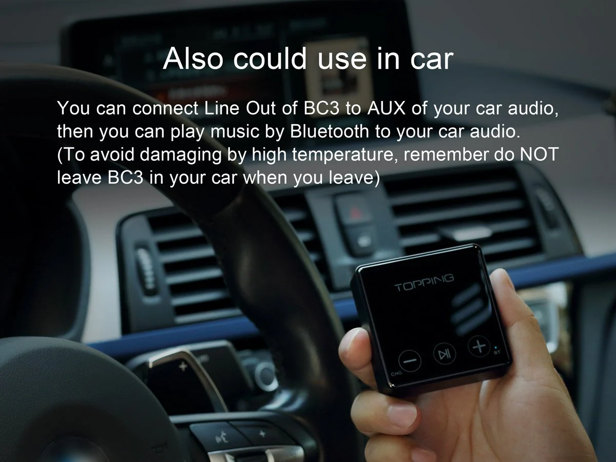 Topping BC3 Wireless Bluetooth Decoder/DAC/Amp - Image 8