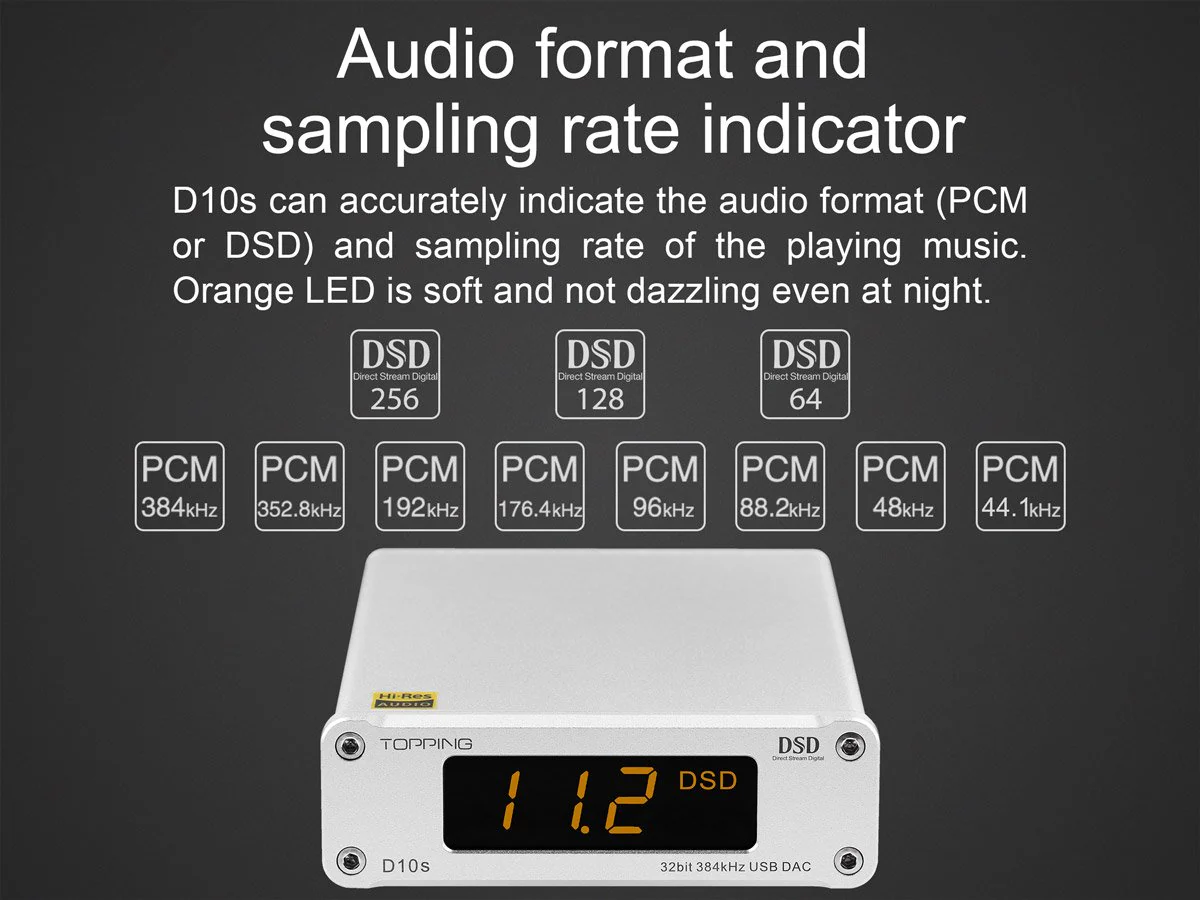TOPPING D10s DAC (Digital-to-Analog Converter) - Image 12