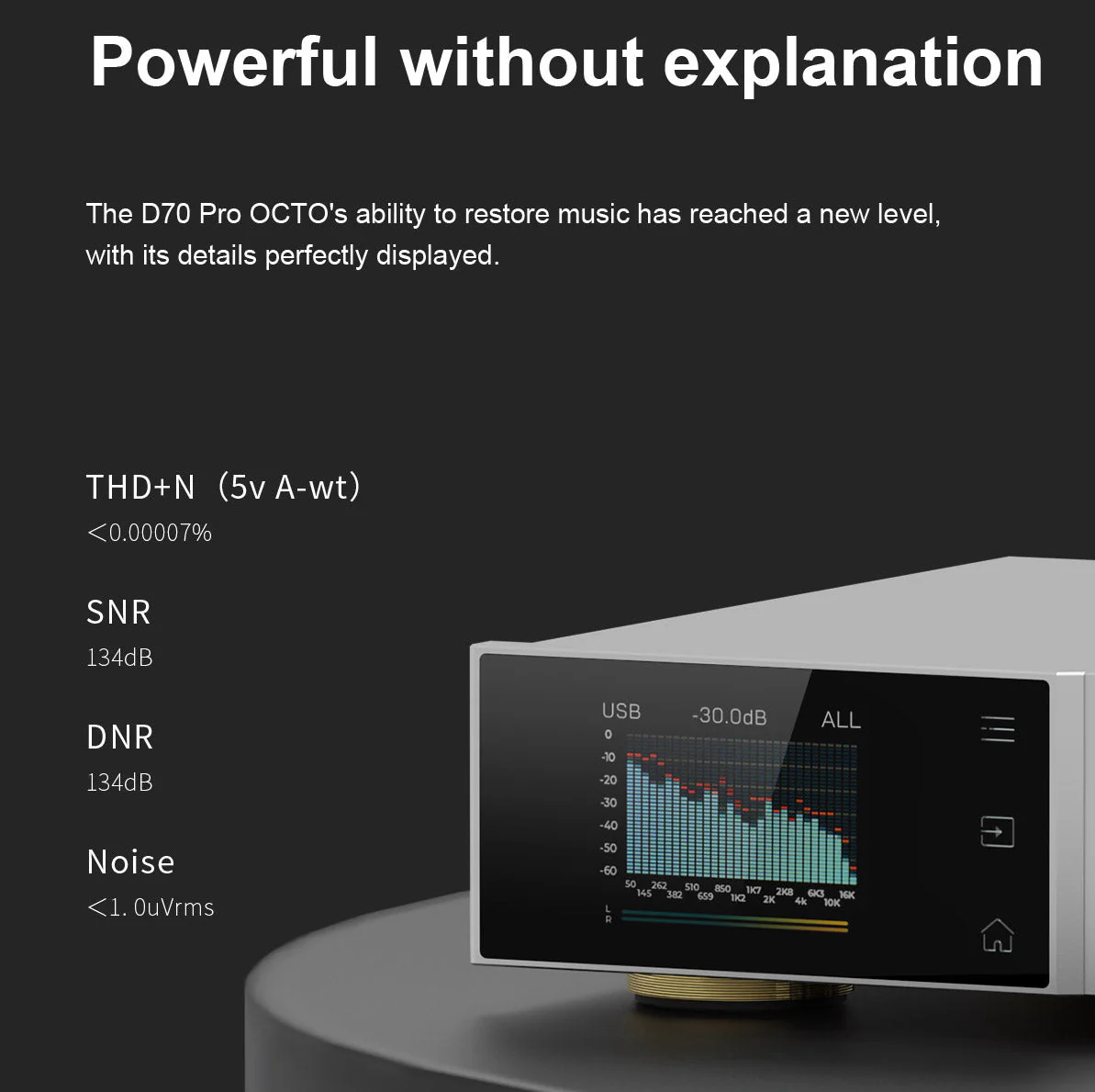 TOPPING D70 Pro OCTO HIFI Desktop DAC - Image 6