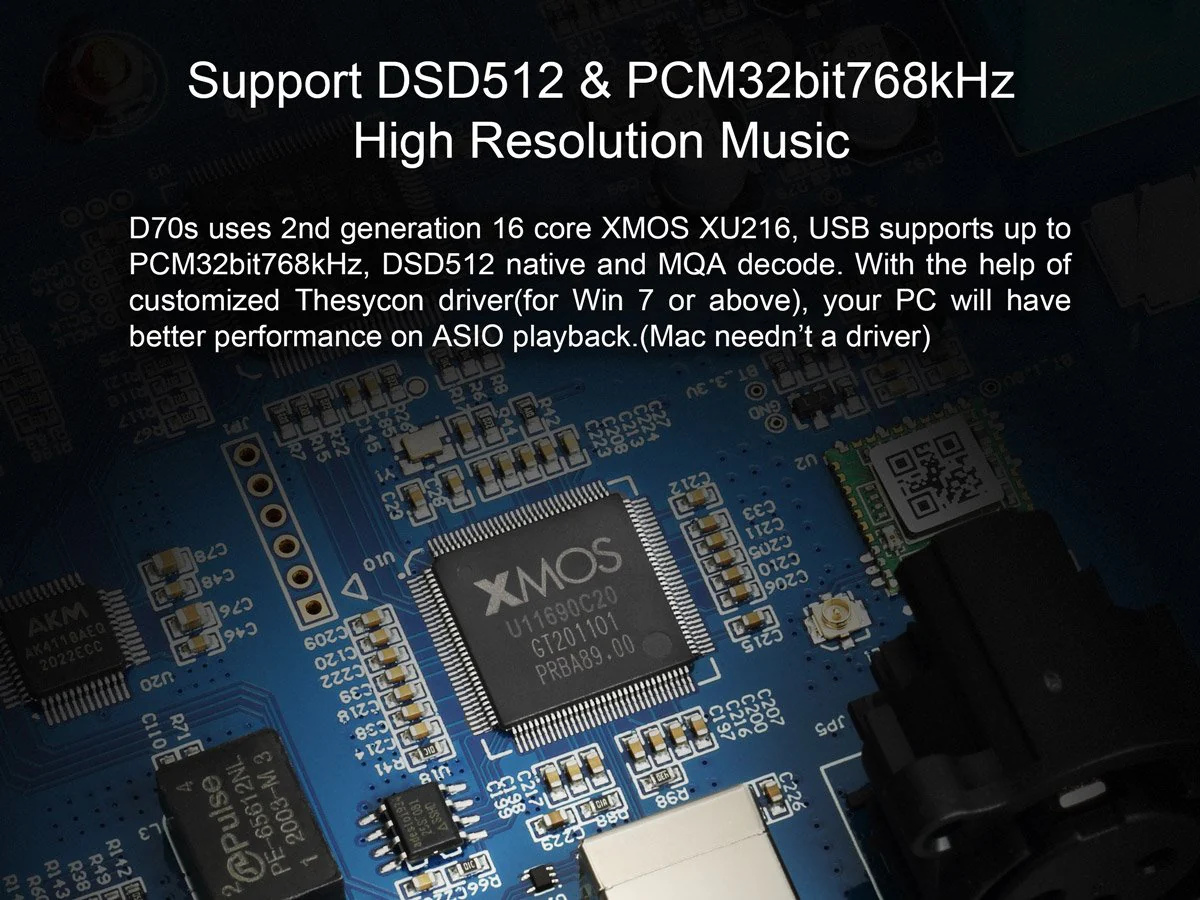 TOPPING D70s MQA DAC (Digital-to-Analog Converter) - Image 7