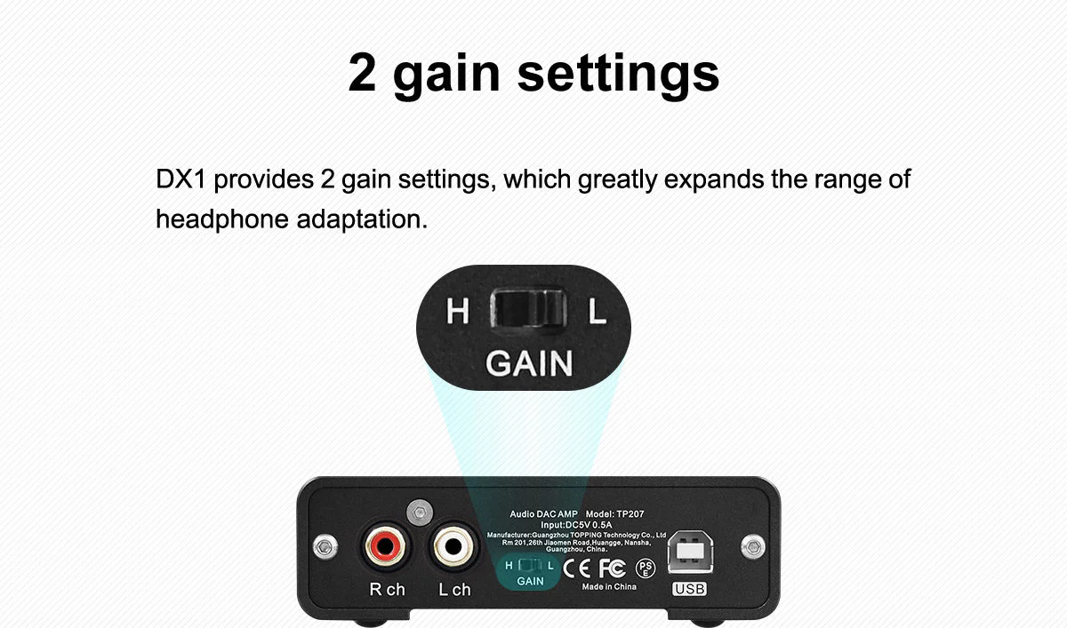 TOPPING DX1 DAC/Amp - Image 10