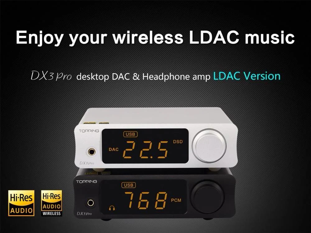 TOPPING DX3 Pro LDAC DAC/Amp - Image 2