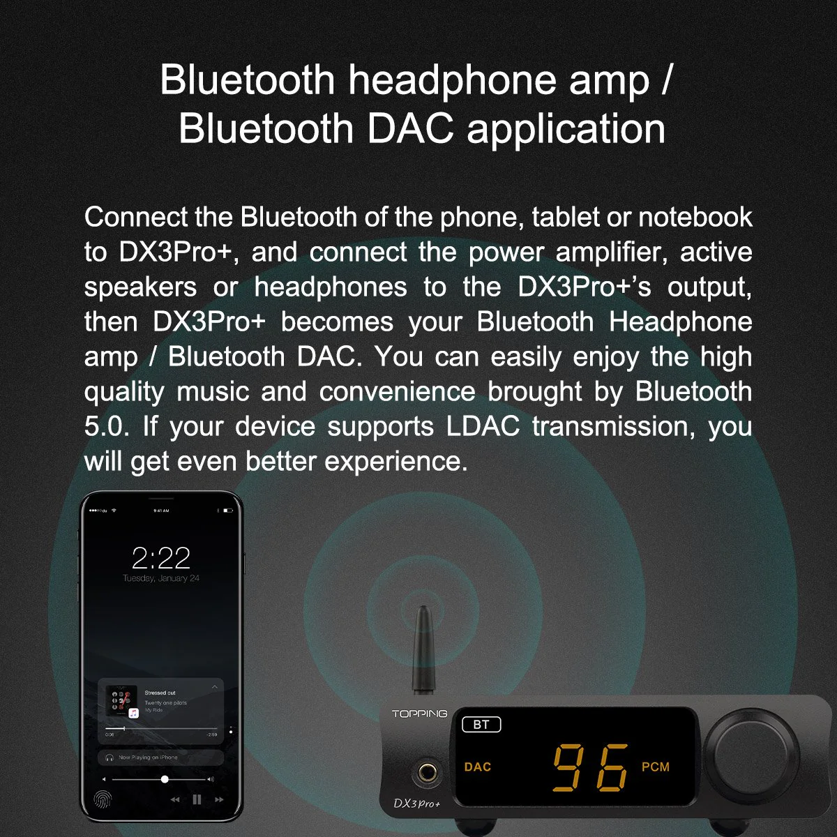 TOPPING DX3 Pro+ Bluetooth DAC/Amp - Image 15