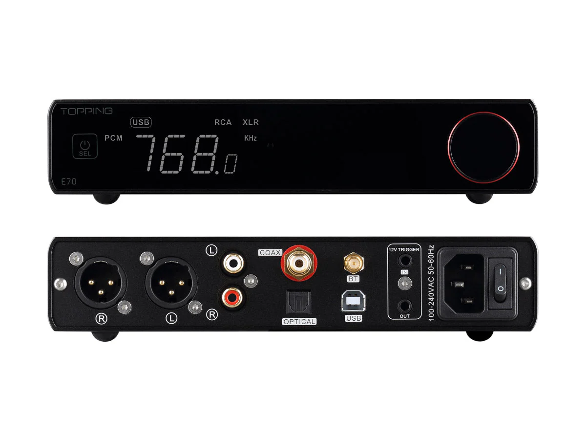 TOPPING E70 Desktop DAC (Digital-to-Analog-Convertor) - Image 19