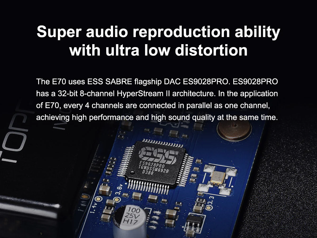 TOPPING E70 Desktop DAC (Digital-to-Analog-Convertor) - Image 5