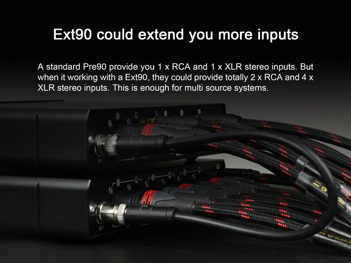 TOPPING PRE90 + EXT90 Preamp and Input Extender - Image 12