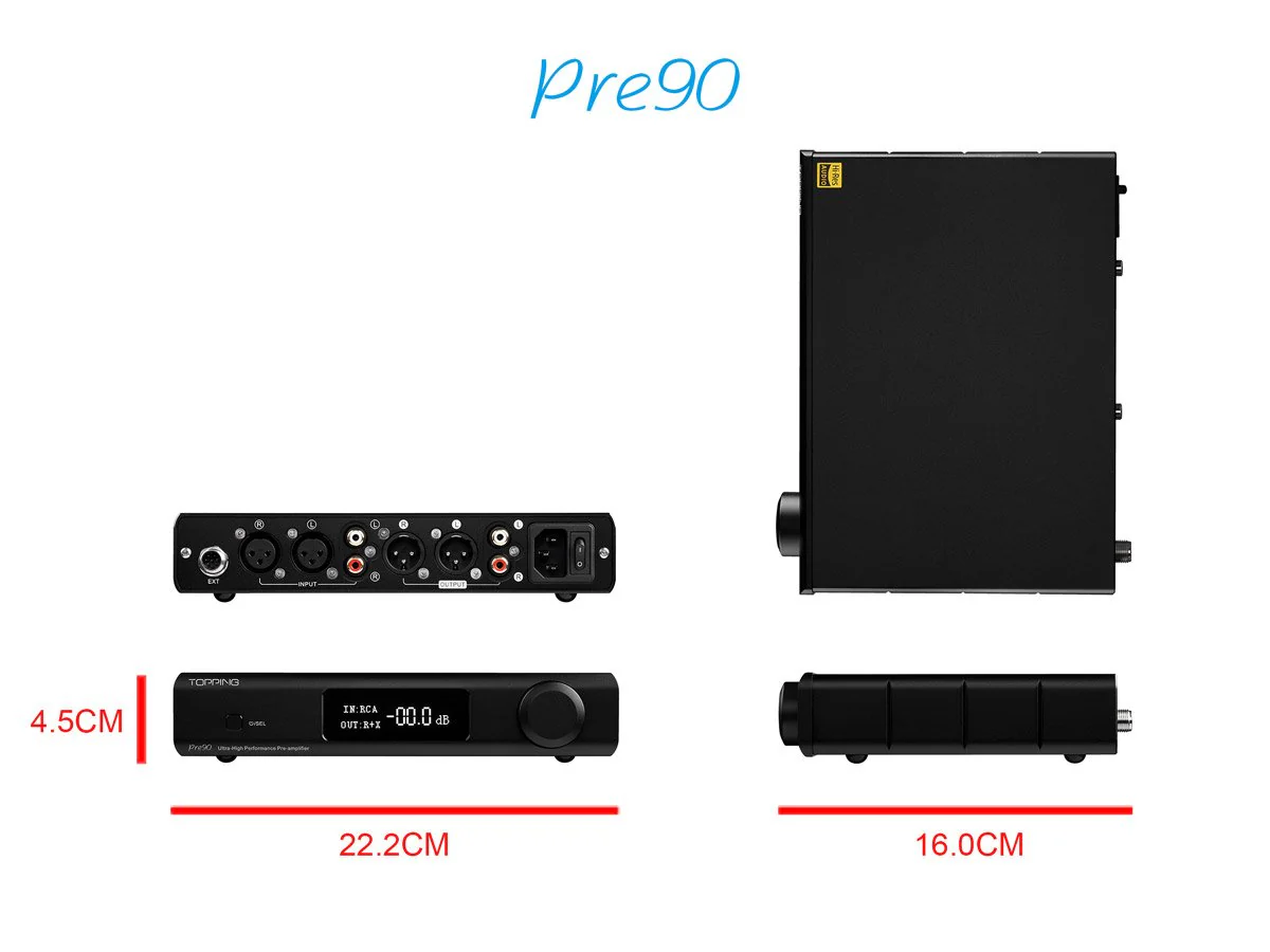 TOPPING PRE90 + EXT90 Preamp and Input Extender - Image 18