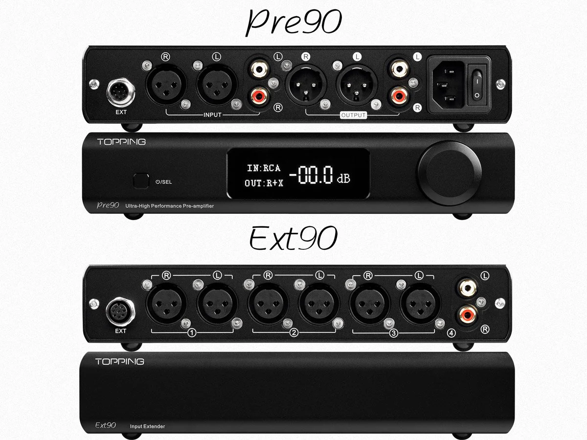 TOPPING PRE90 + EXT90 Preamp and Input Extender - Image 22