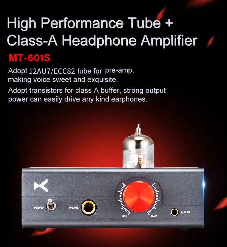 xDuoo MT-601s Tube Class-A Headphone Amplifier - Image 3