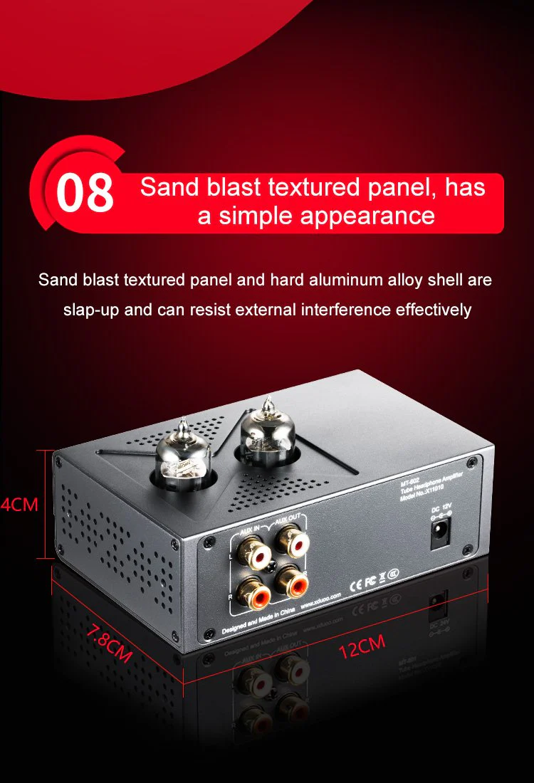 xDuoo MT-602 Tube Class-A Headphone Amplifier - Image 12