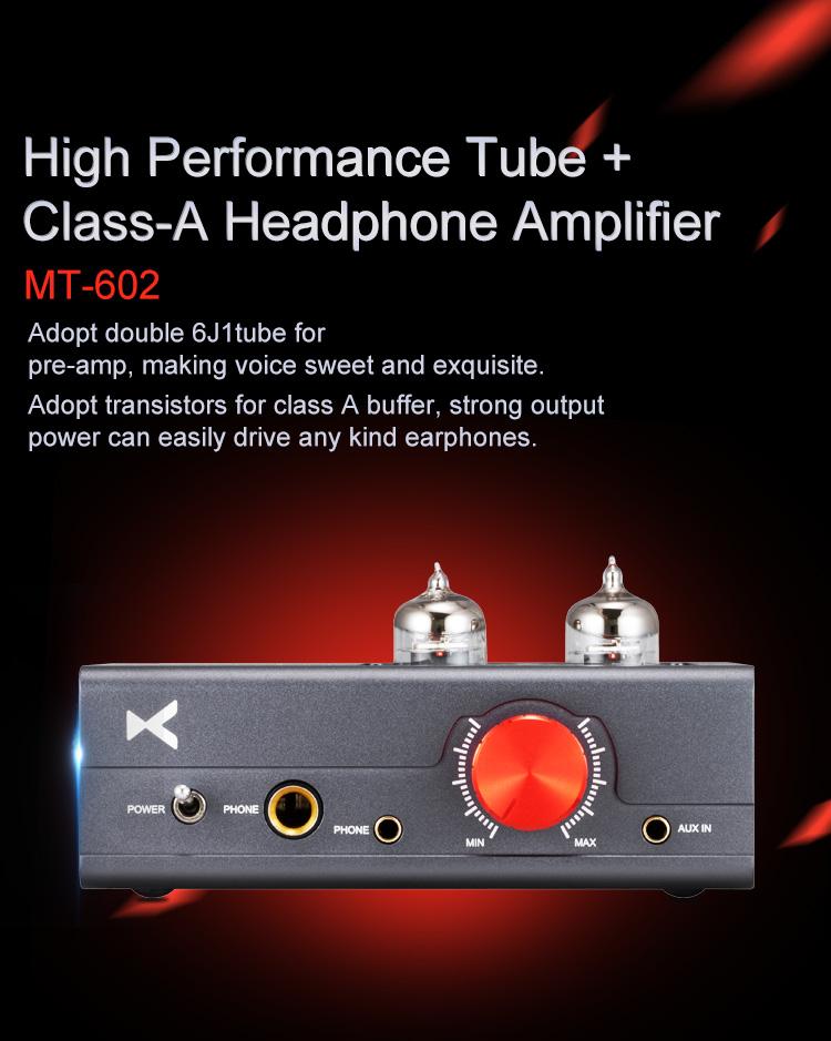 xDuoo MT-602 Tube Class-A Headphone Amplifier - Image 3