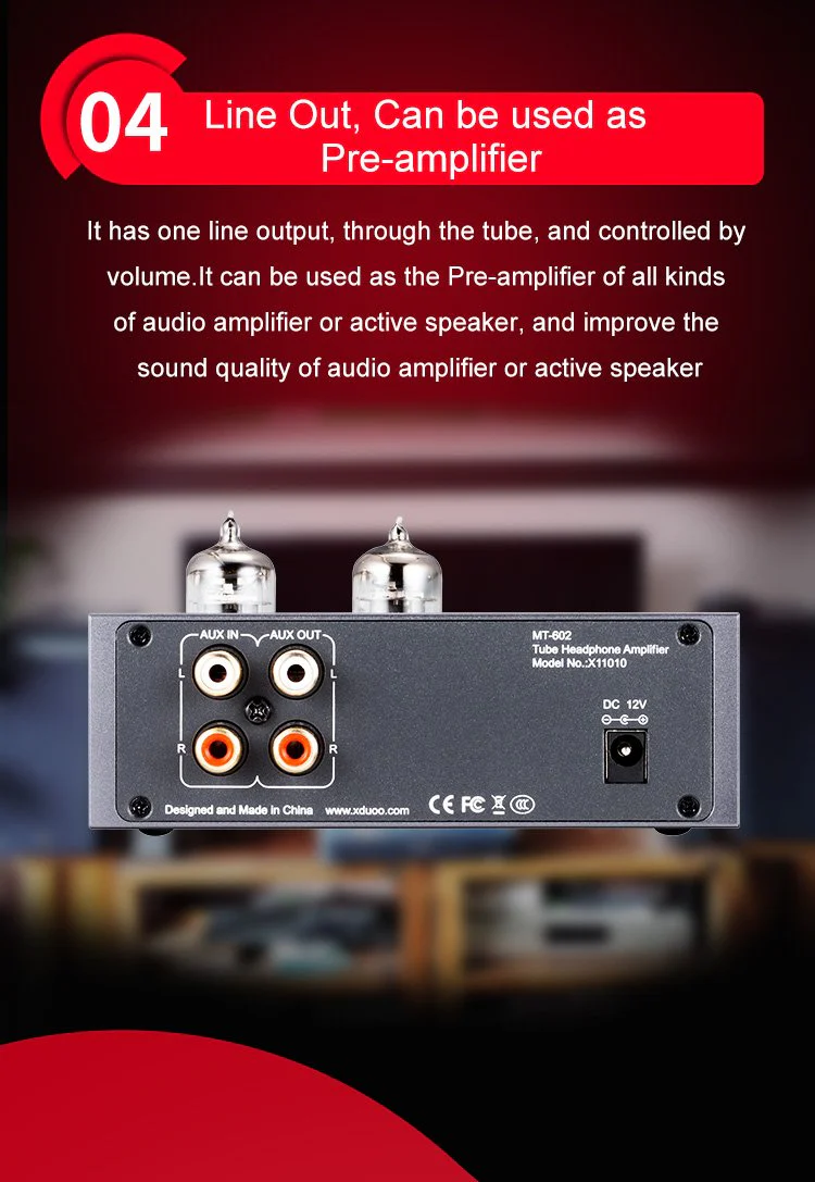 xDuoo MT-602 Tube Class-A Headphone Amplifier - Image 8