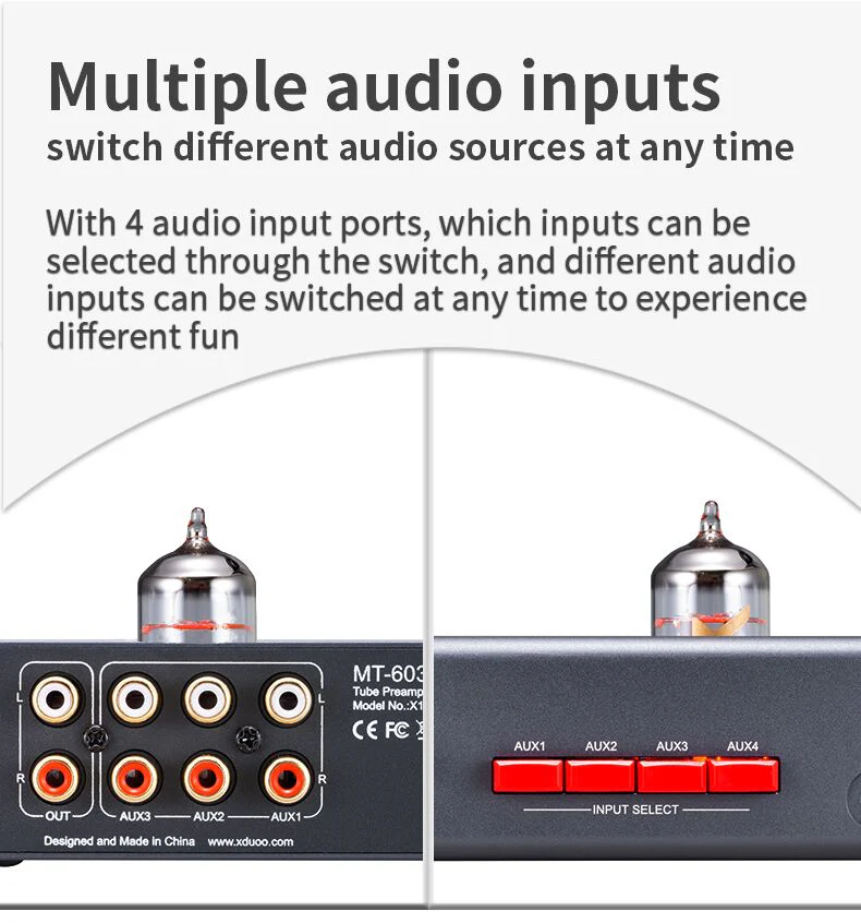 xDuoo MT-603 Multichoice Pre-amp - Image 3