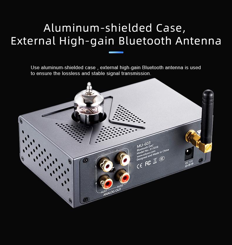 xDuoo MU-603 Bluetooth DAC/Tube Preamplifier - Image 9