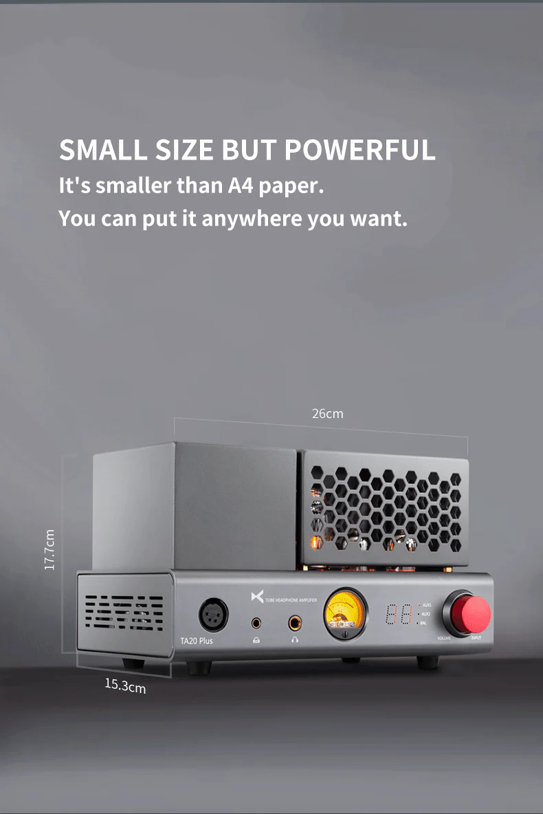xDuoo TA-20 Plus Balanced Tube Headphone Amplifier - Image 12