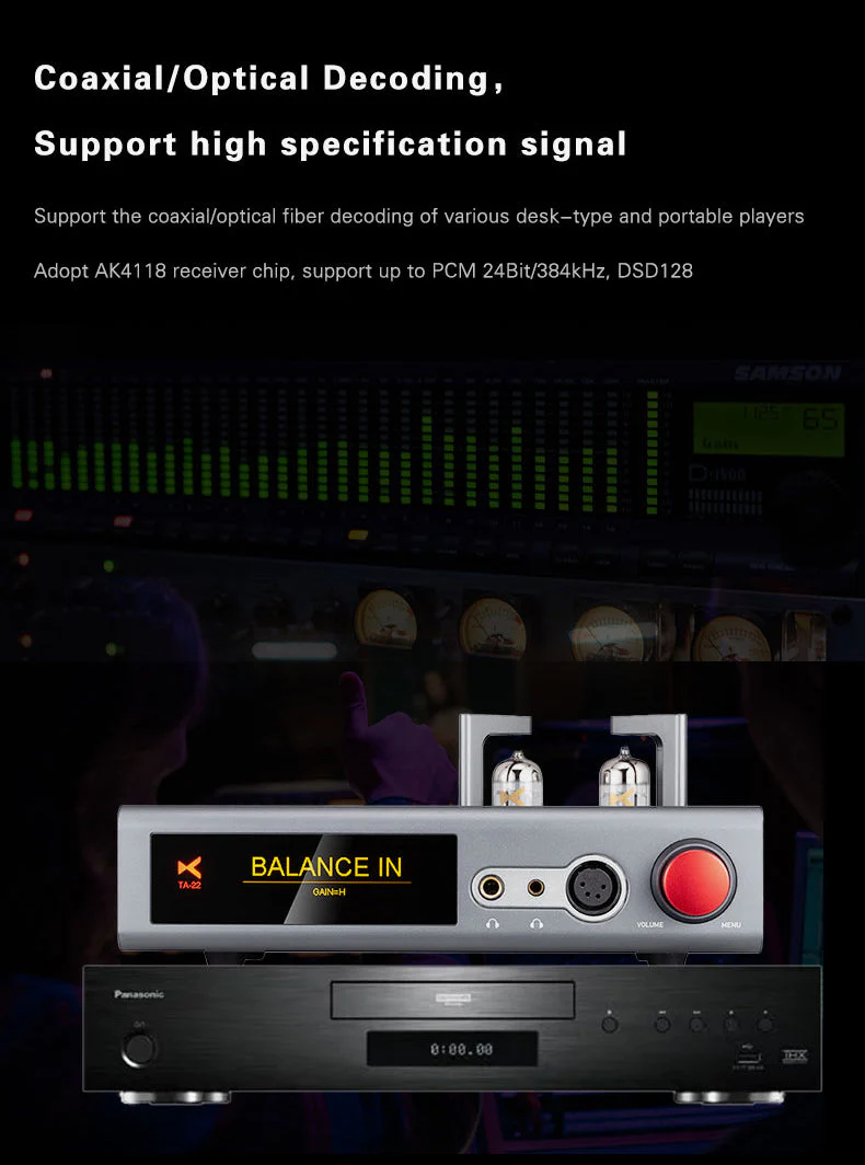 xDuoo TA-22 DAC/Tube Amp - Image 7