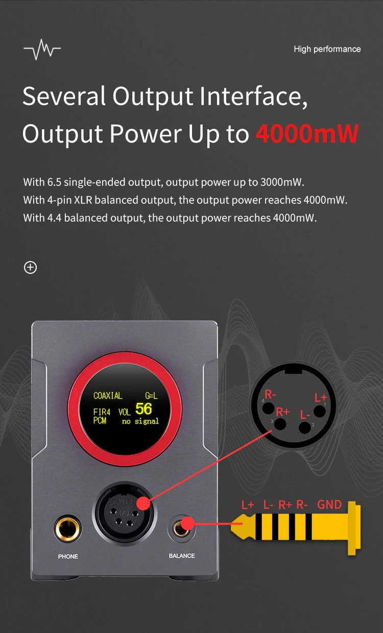 xDuoo XA-10 DAC/Headphone Amp - Image 6